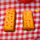 Left: Walkers Shortbread. Right: Walk-Offs Shortbread.